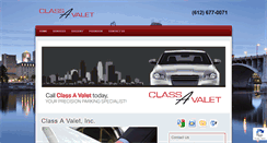 Desktop Screenshot of classavaletparking.com