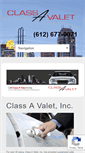 Mobile Screenshot of classavaletparking.com